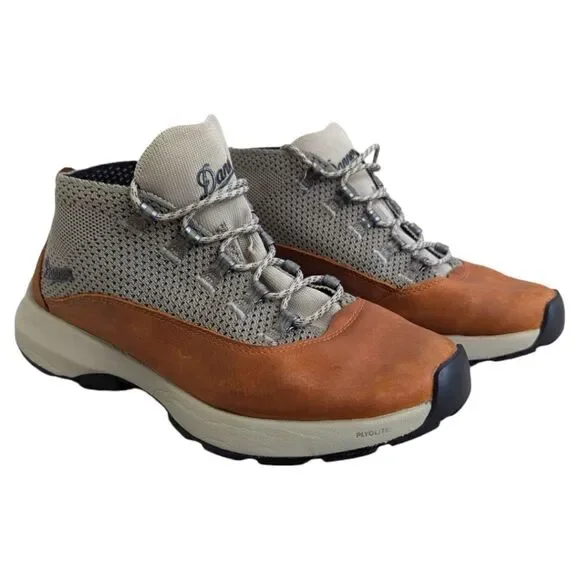 Danner Men's 7.5 Caprine 4 Mesh Hiker Taupe/Glazed Ginger Lifestyle Shoe